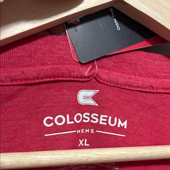 Colosseum Red Ohio State Men's Short Sleeve Tee - Picture 2 of 5